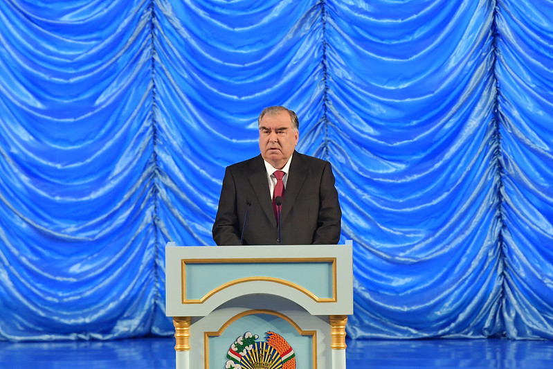Речь в честь 30-й годовщины образования Вооруженных сил Республики Таджикистан